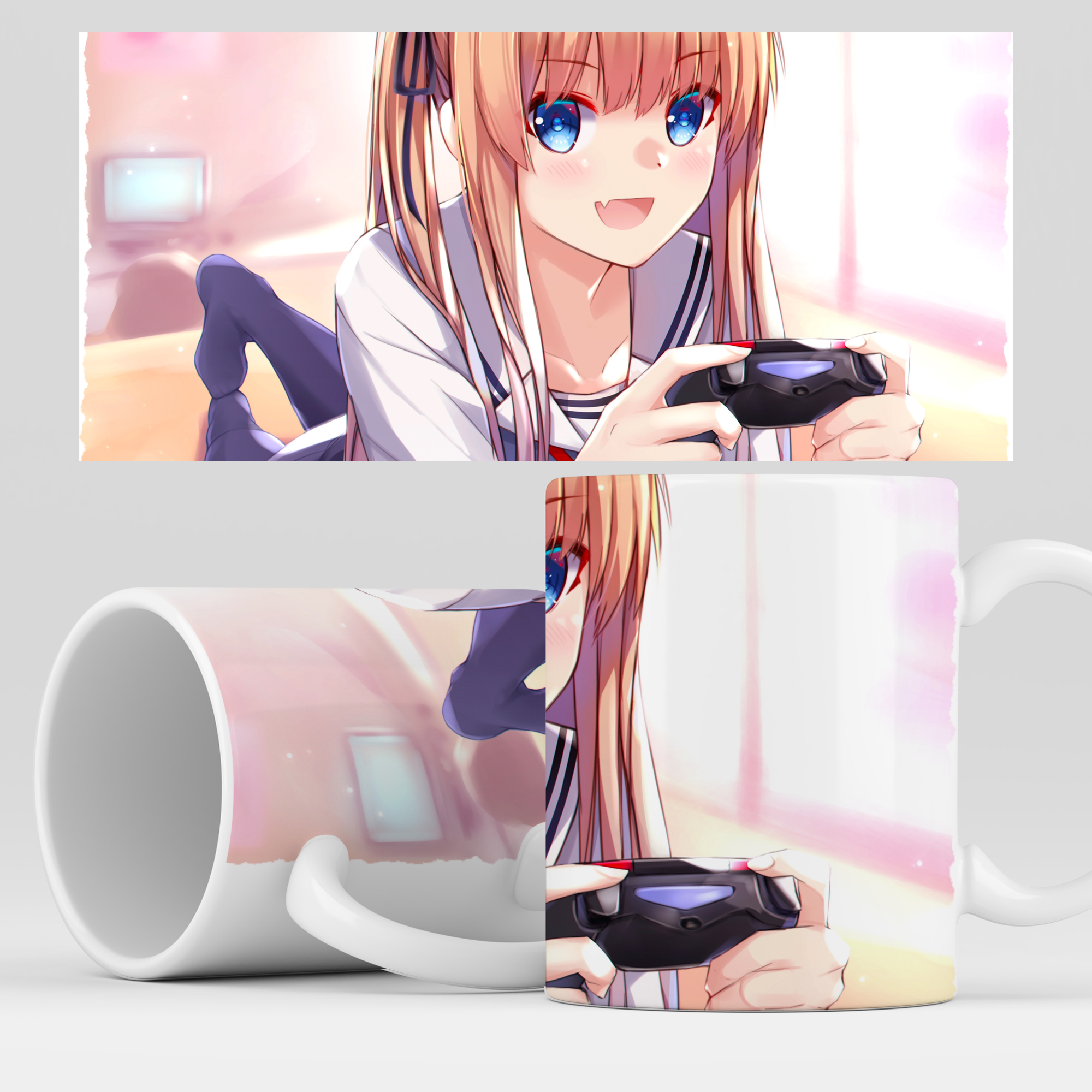 

Кружка RocketCup с принтом "Девушки Аниме", AnimeGirl17