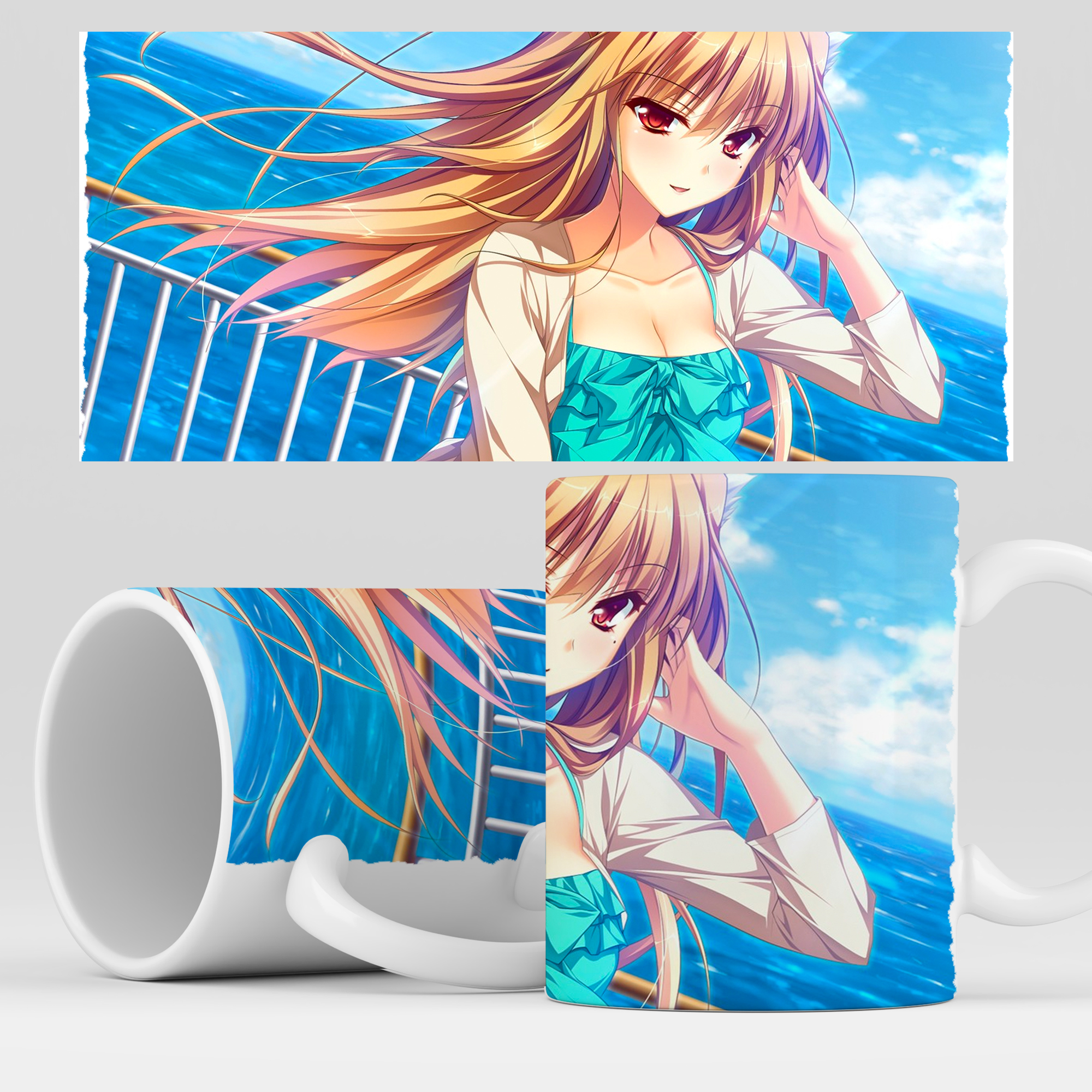

Кружка RocketCup с принтом "Девушки Аниме", AnimeGirl19