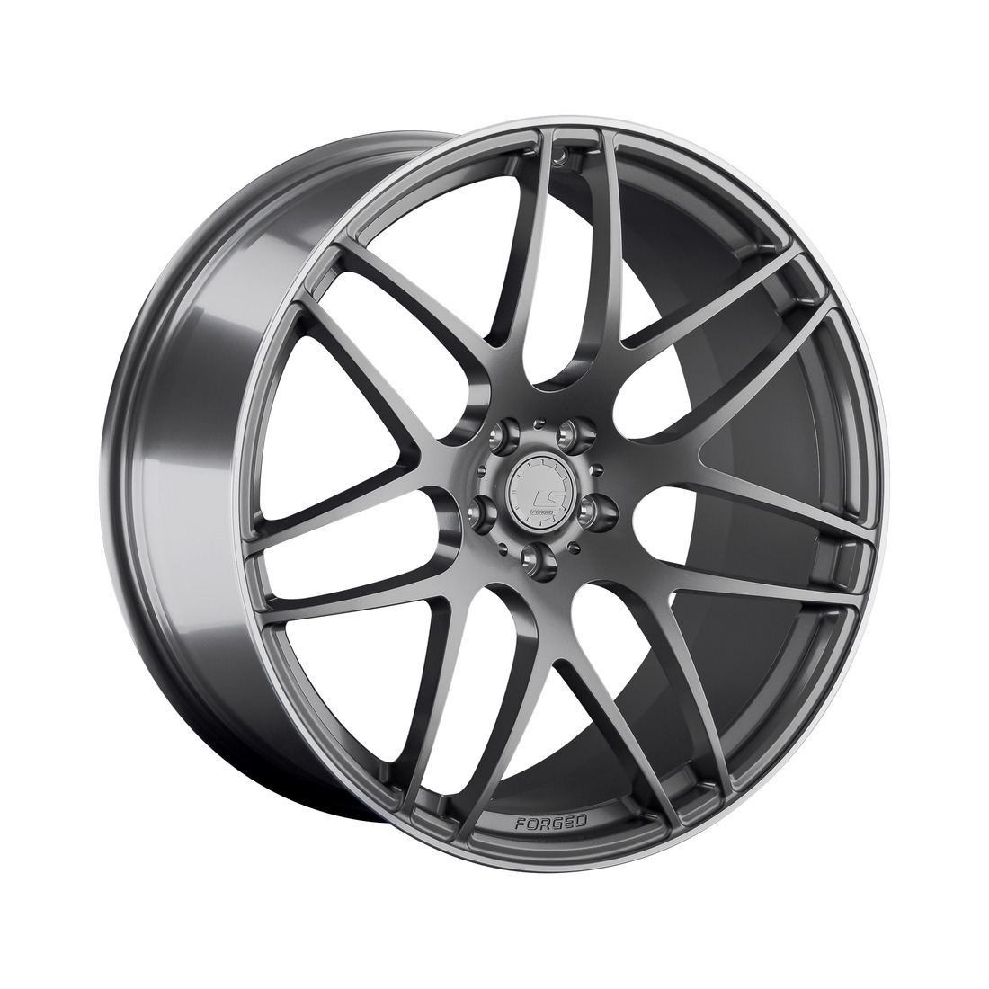 

Колесный диск 9,5x20/5x112 ET45 D66,6 LS FG09 BKL (конус, C570)