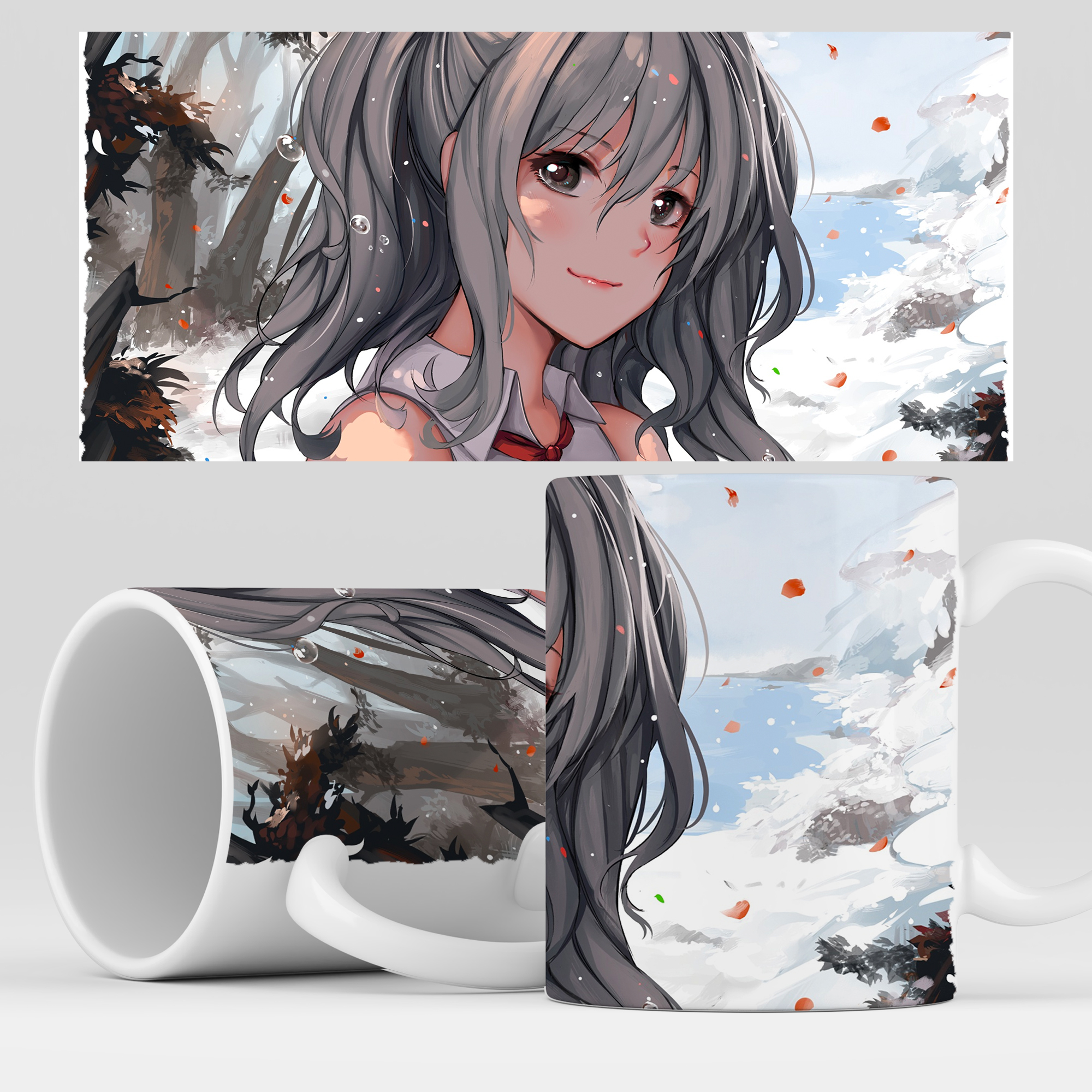 

Кружка RocketCup с принтом "Девушки Аниме", AnimeGirl26