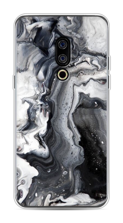 

Чехол Awog на Meizu 15 "Бело-черные сложные полосы", Серый;серебристый;белый, 72650-3