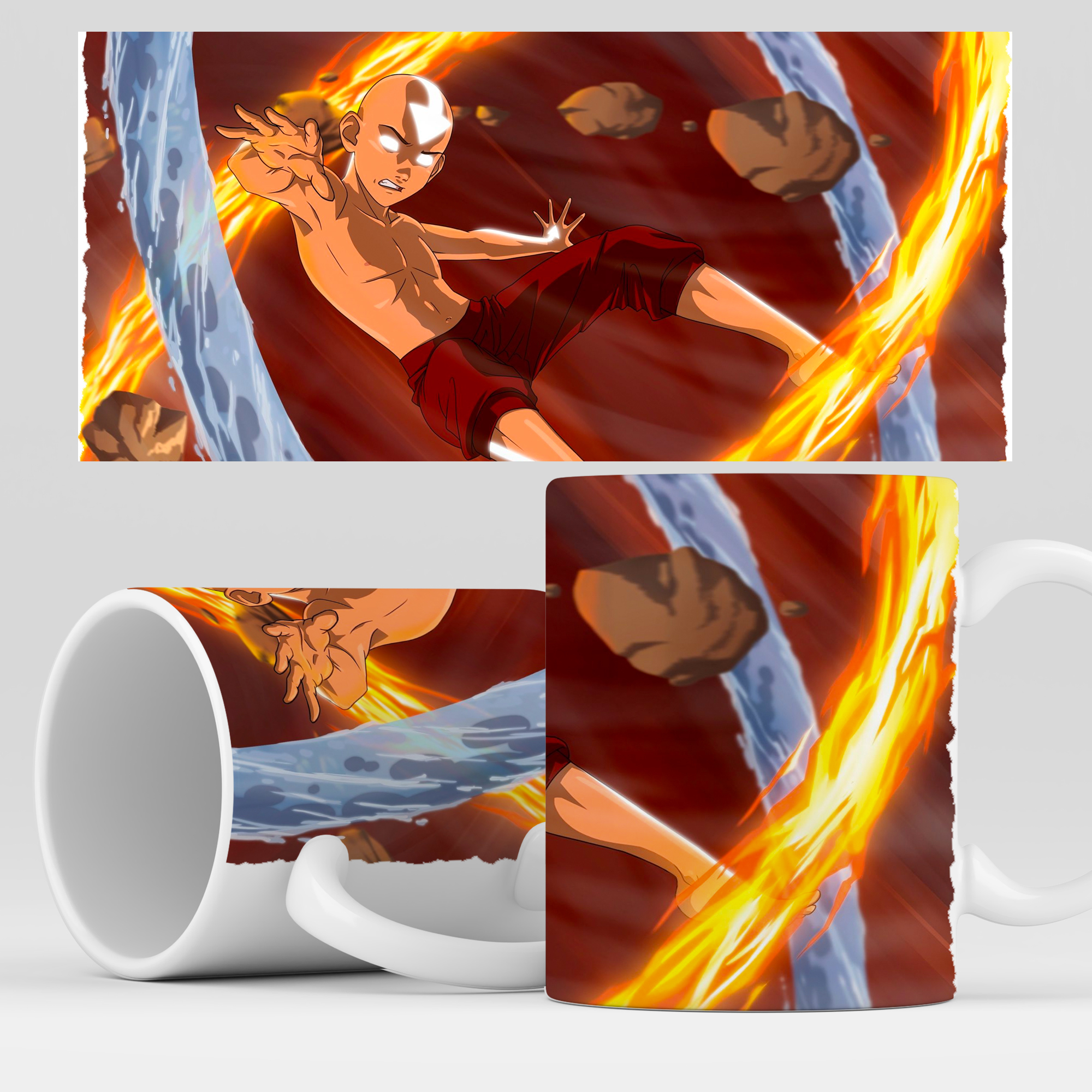 

Кружка RocketCup с принтом "Аватар: Легенда об Аанге" аниме Avatar, AvatarAnime03