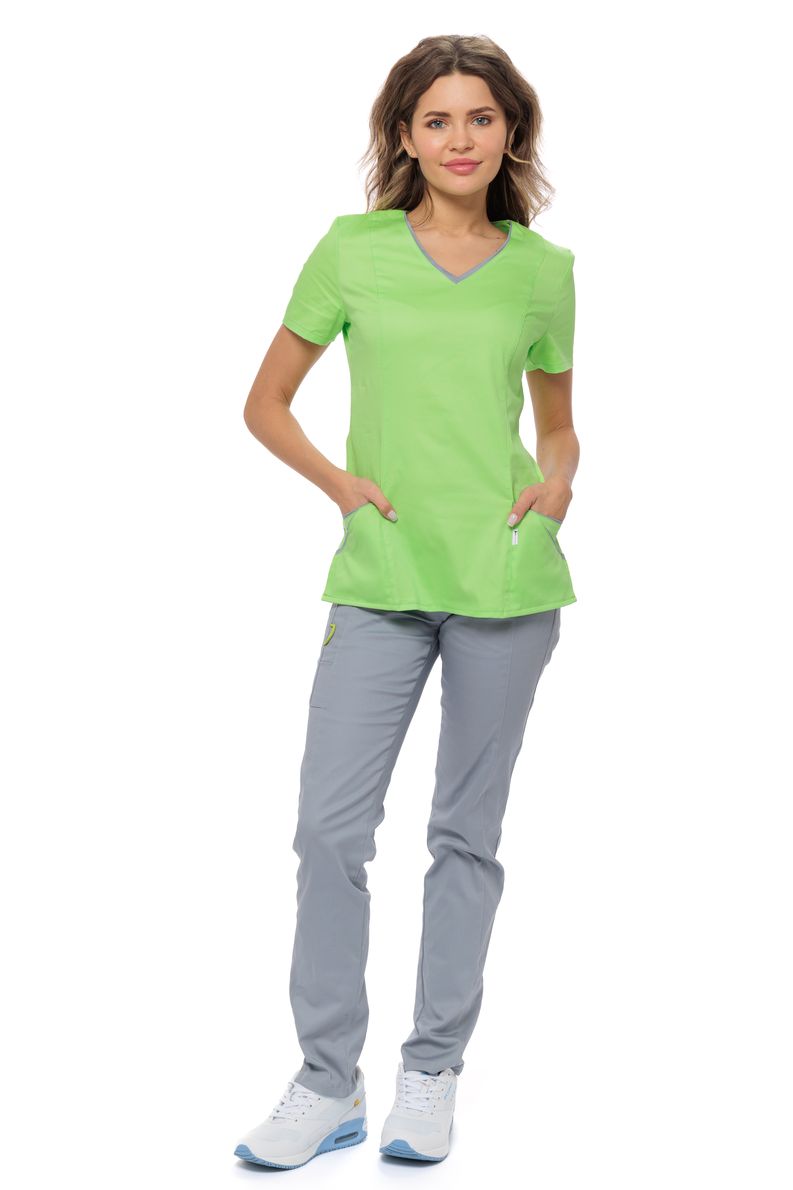 фото Костюм медицинский женский medicalwear сантана 117 зеленый 40 ru