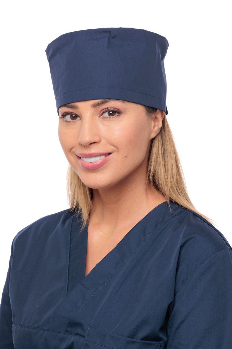 

Шапочка медицинская женская MedicalWear 725 синяя 56-62 RU, Синий, 725