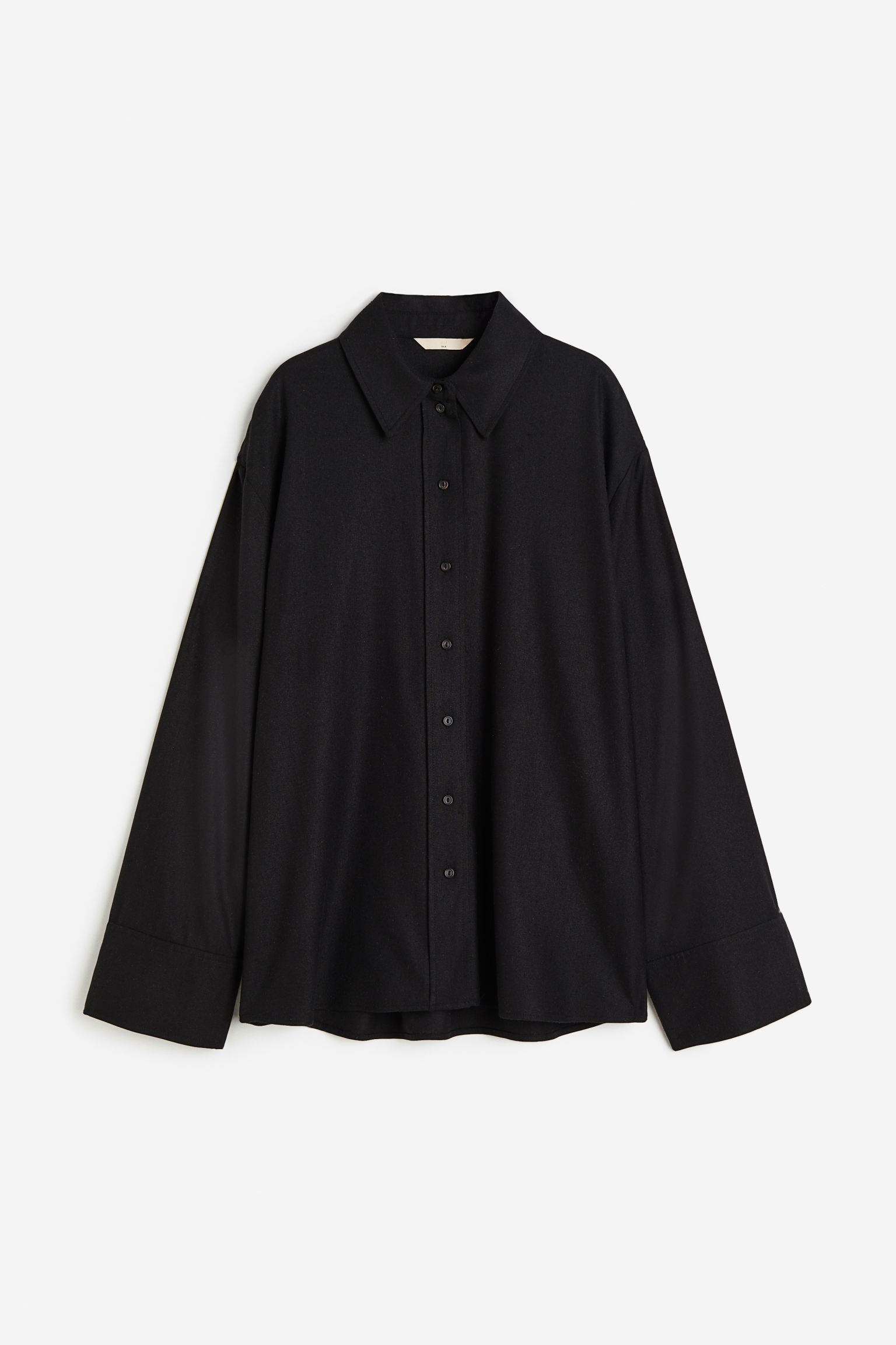 Рубашка женская H&M 1176678001 черная XS (доставка из-за рубежа)