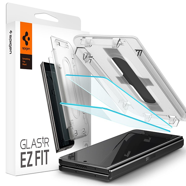 Защитное стекло Spigen GlasTR EZ FIT для Samsung Galaxy Z Fold 5 2 шт. прозрачный