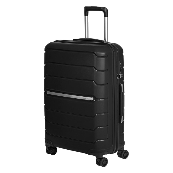 Чемодан унисекс Supra Luggage STS-1004, черный, р. L