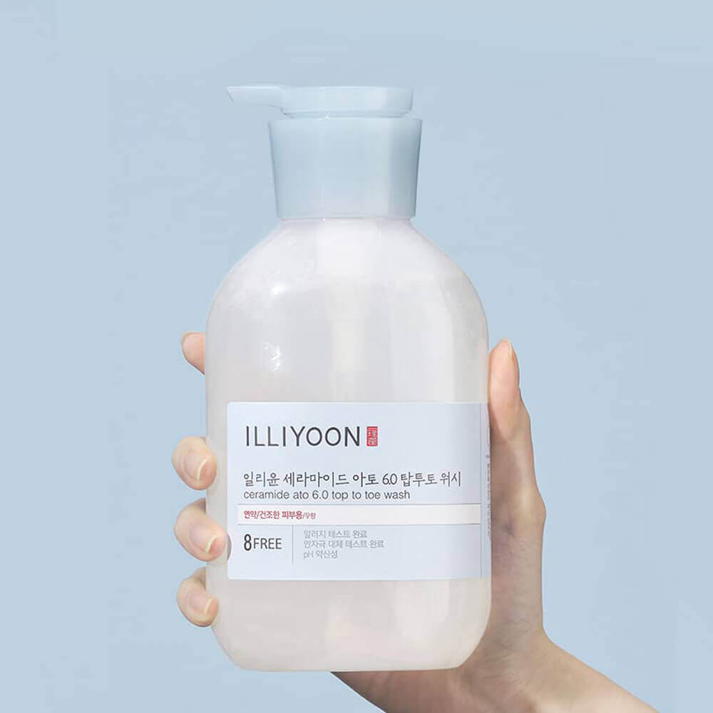 очищающий гель Illiyoon с фитоцерамидами Универсальный Ceramide Ato 6 0 Top to Toe Wash