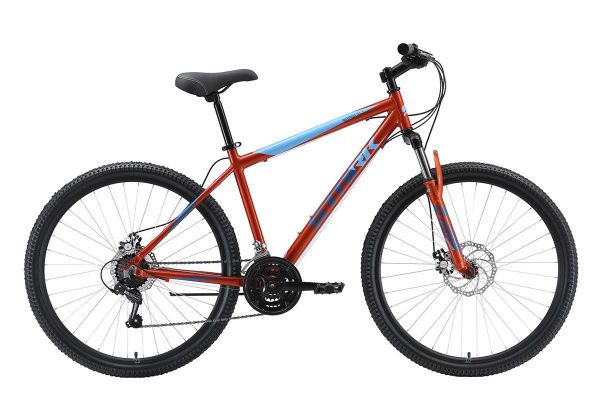 Велосипед Stark Outpost 27.1 D (2023) оранжевый, голубой, синий 16