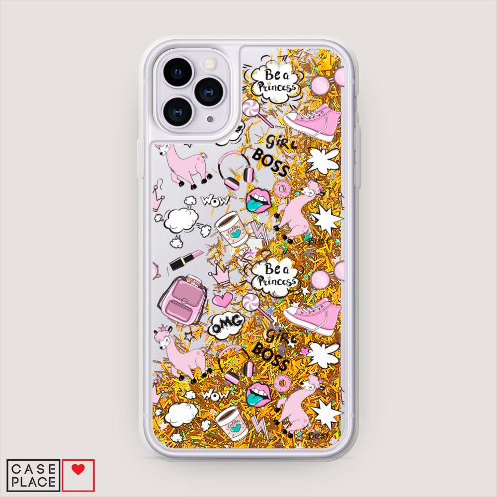 

Чехол Awog на Apple iPhone 11 Pro / Айфон 11 Pro "Стильная лама", 12390-1