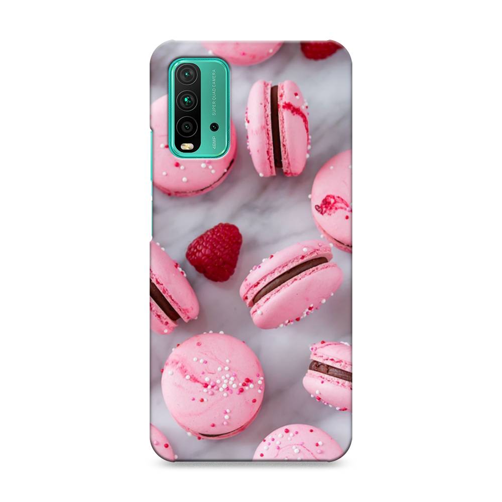 

Пластиковый чехол "Макарони с малиной" на Xiaomi Redmi 9T, 39820-7