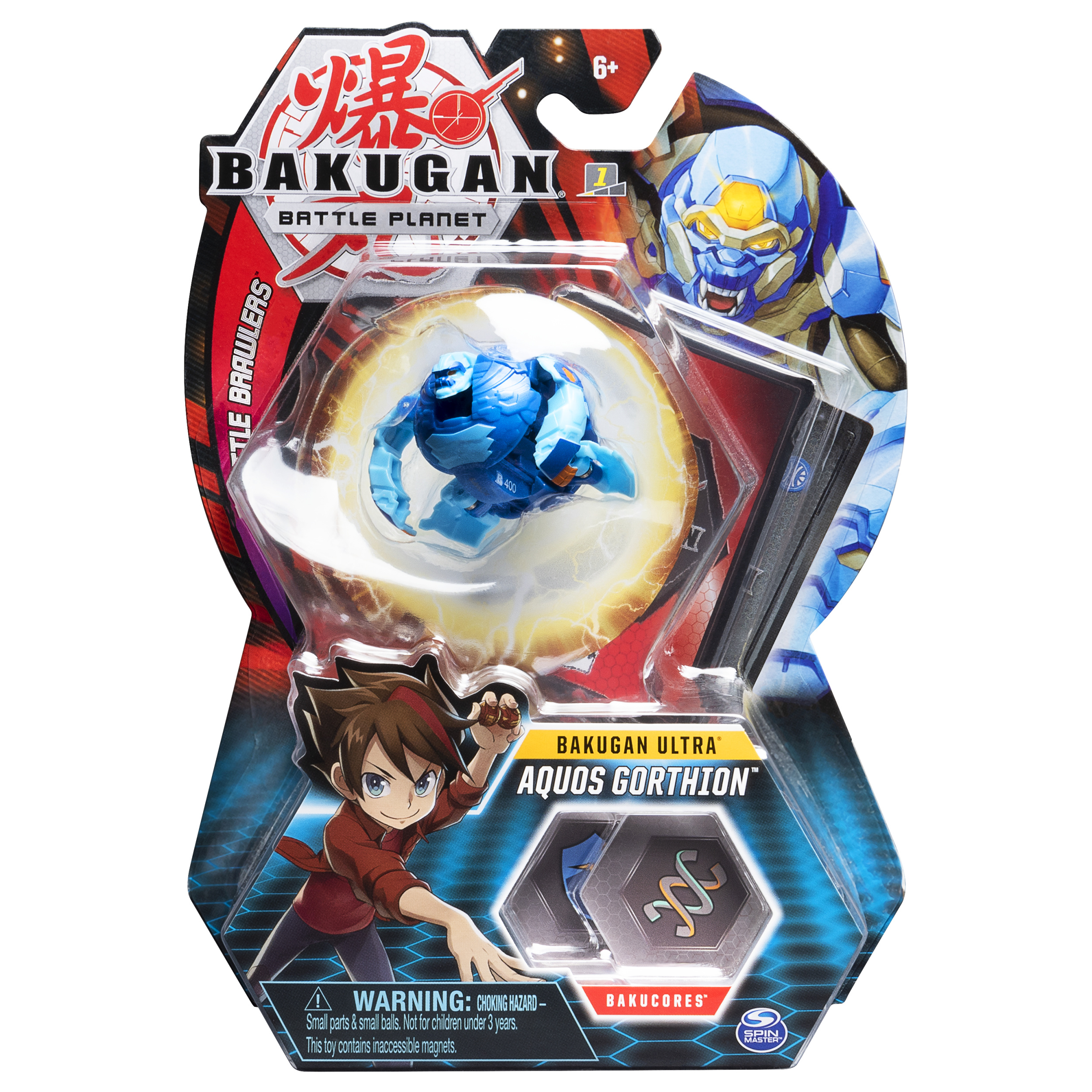 фото Фигурка-трансформер bakugan ультра aquos gorthion 3.6 см 6045146/20109038