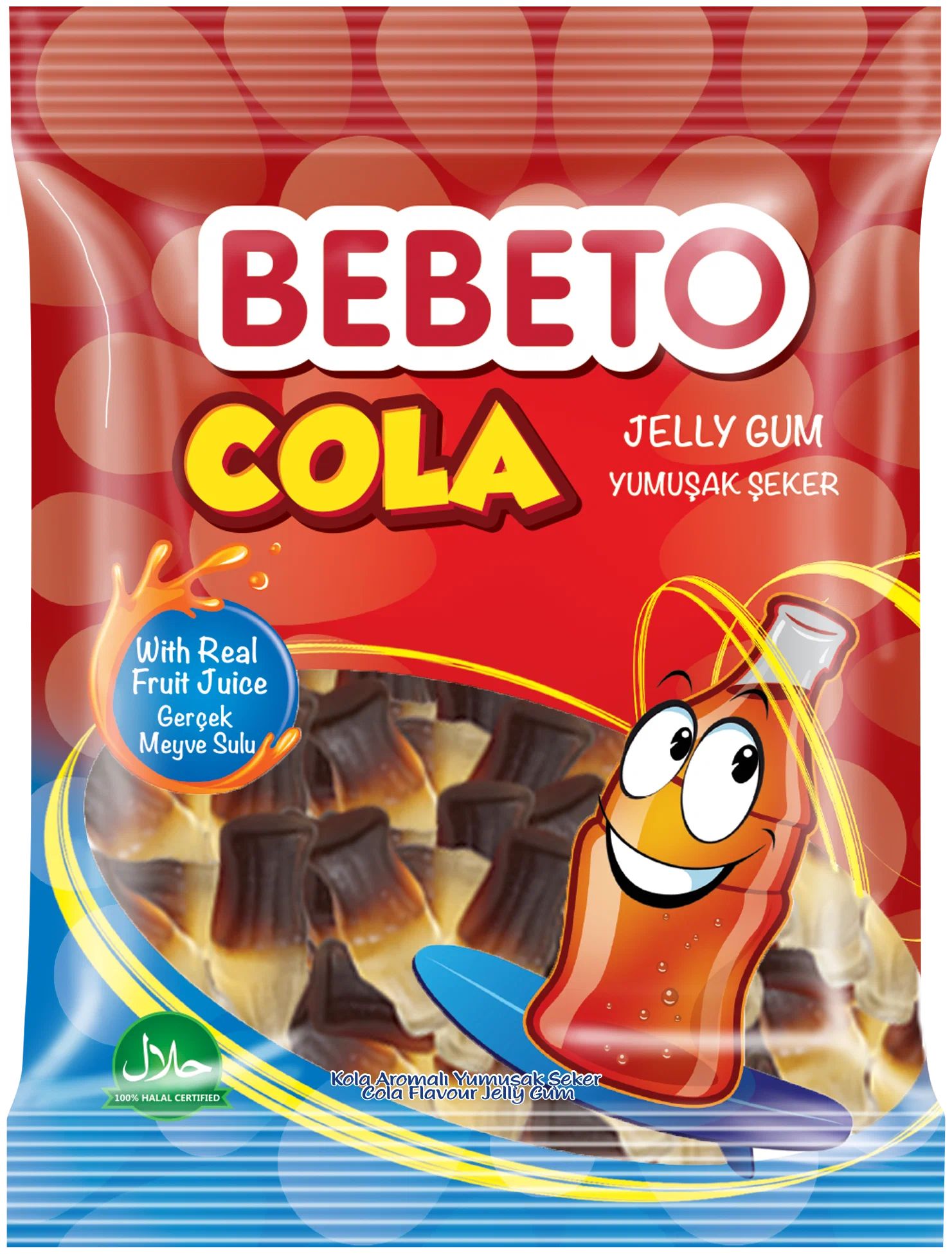 Мармелад жевательный Bebeto Cola 70 г