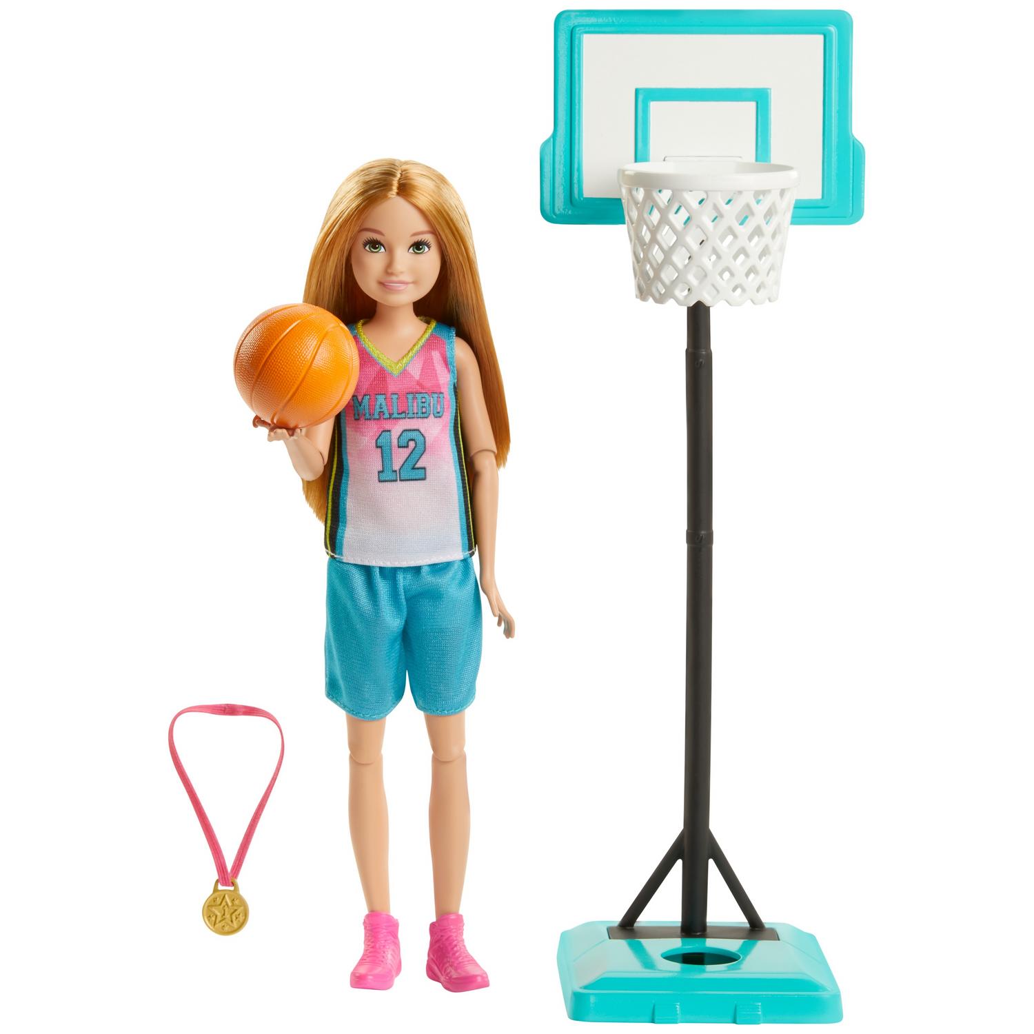 фото Игровой набор barbie семья спортивные сестренки ghk34/ghk35