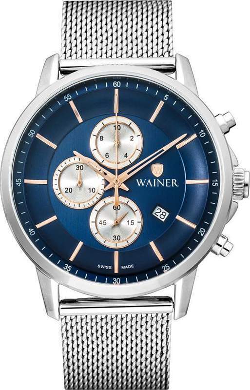 

Наручные часы мужские Wainer 12938-B, 12938-B