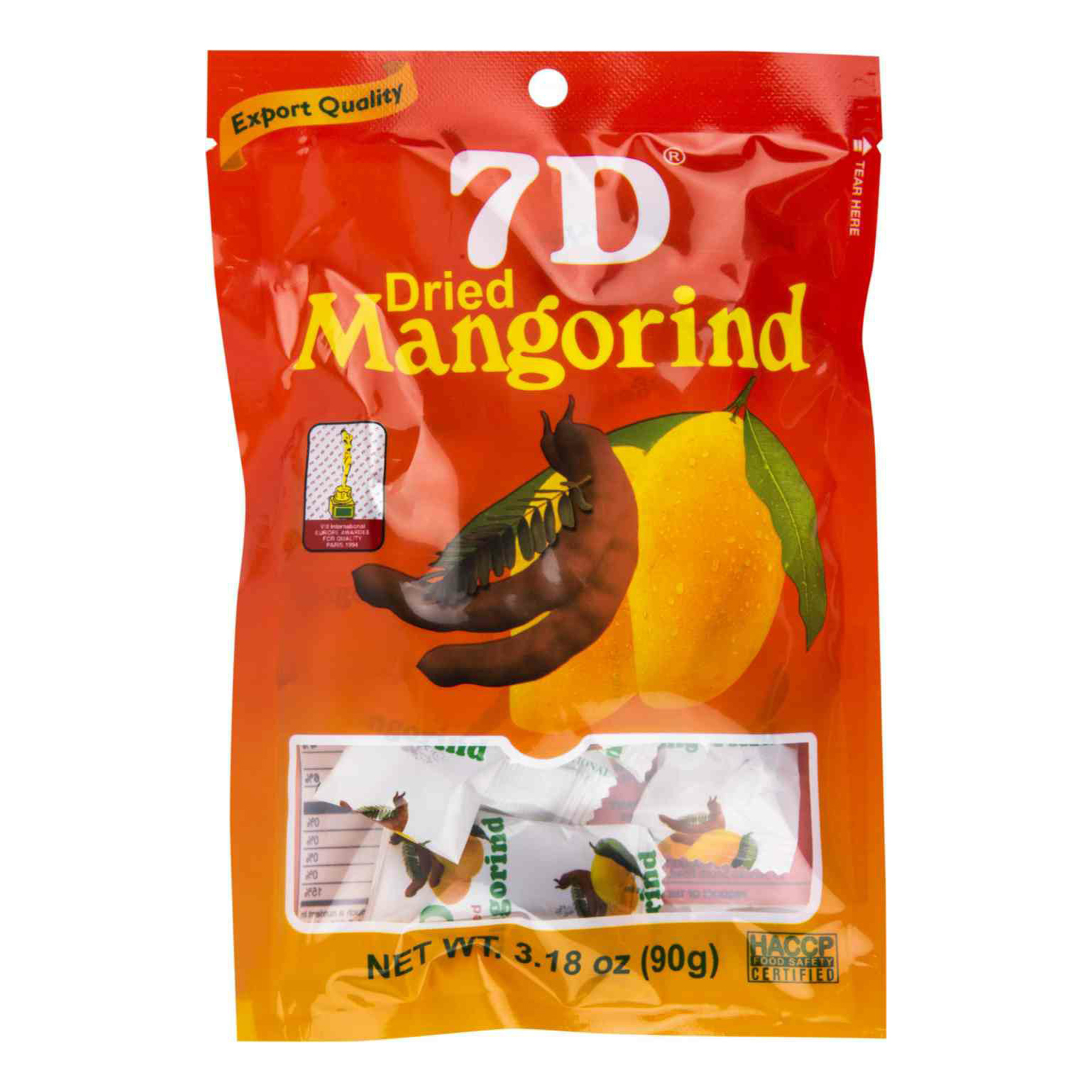 

Конфеты фруктовые 7D Dried Mangorind 90 г