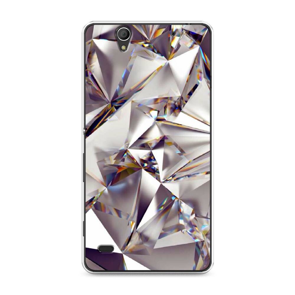 

Силиконовый чехол "Бриллианты" на Sony Xperia C4, 52650-7