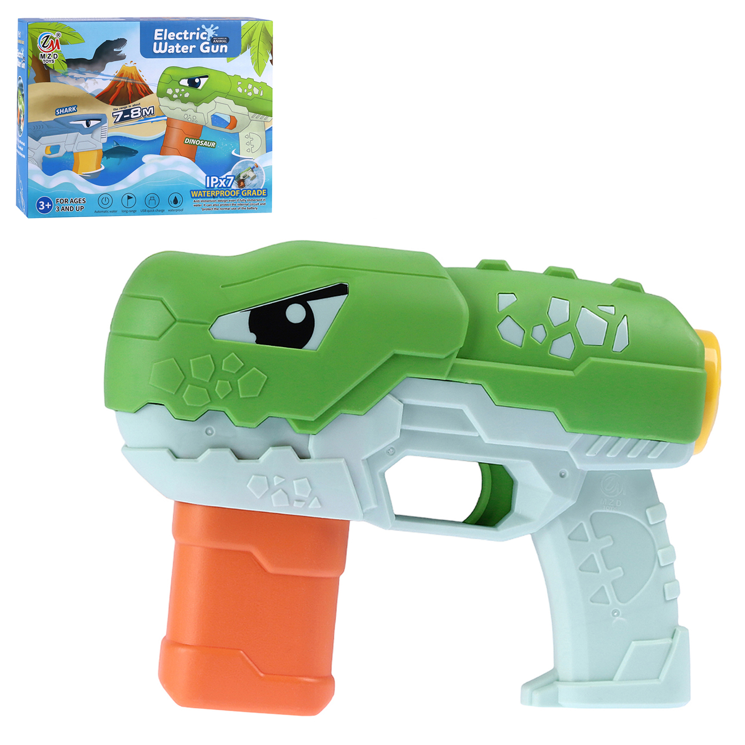 Водяное игрушечное оружие на батарейках Маленький воин, JB0211499