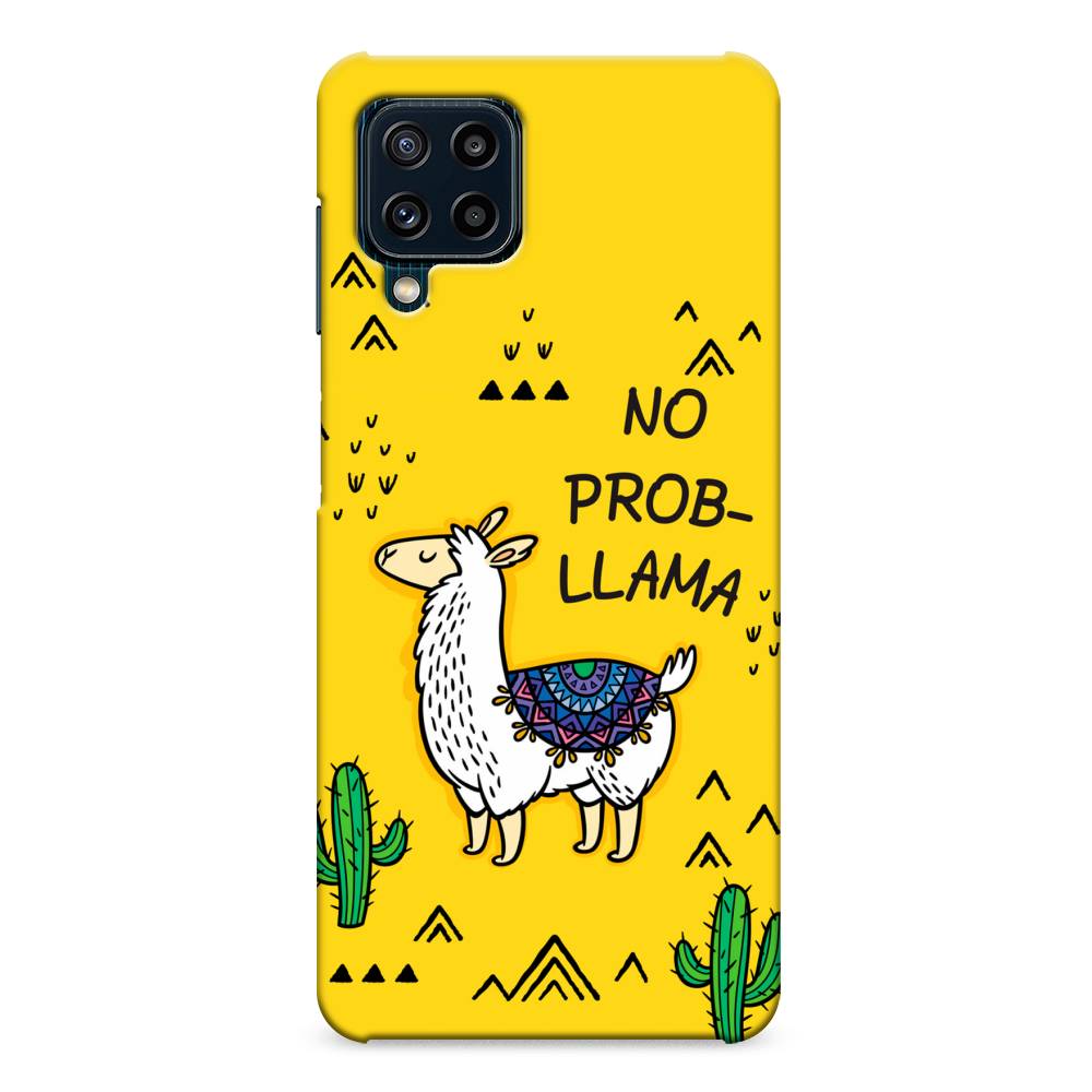 

Пластиковый чехол "No probLLama" на Samsung Galaxy M32