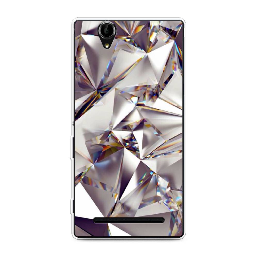 

Силиконовый чехол "Бриллианты" на Sony Xperia T2 Ultra, 50950-7