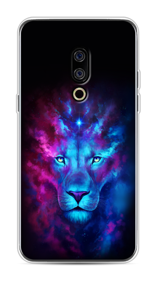

Чехол Awog на Meizu 15 "Космический лев", Голубой, 72650-1