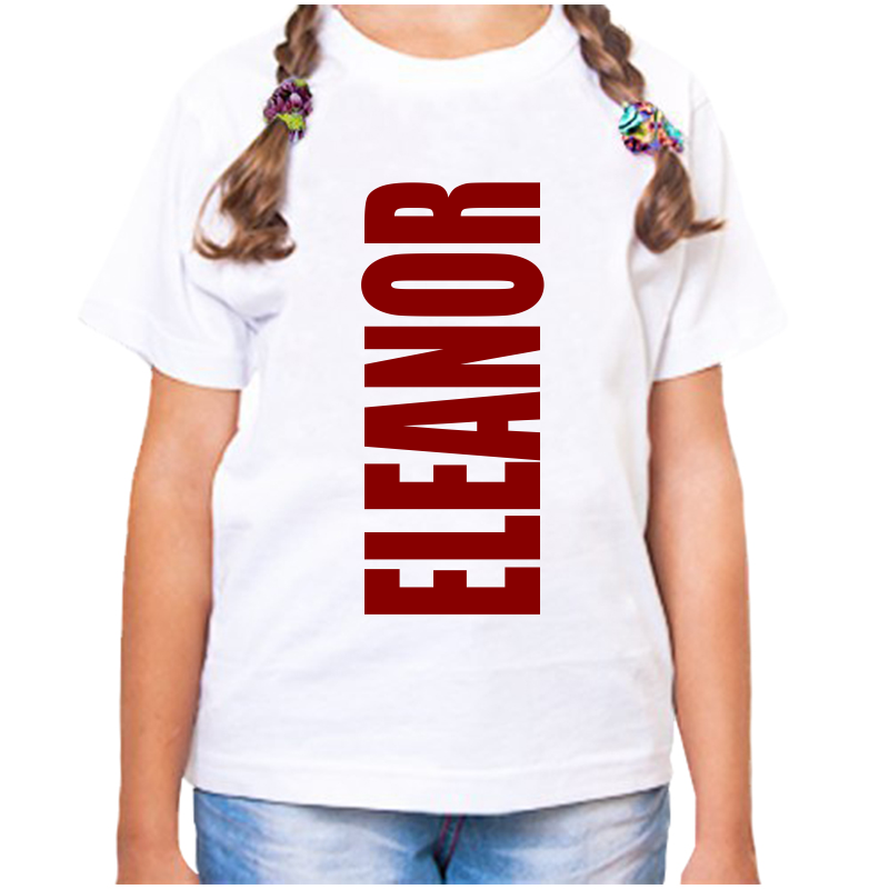 

Футболка девочке белая 26 р-р элеонора, Белый, fdd_eleanor