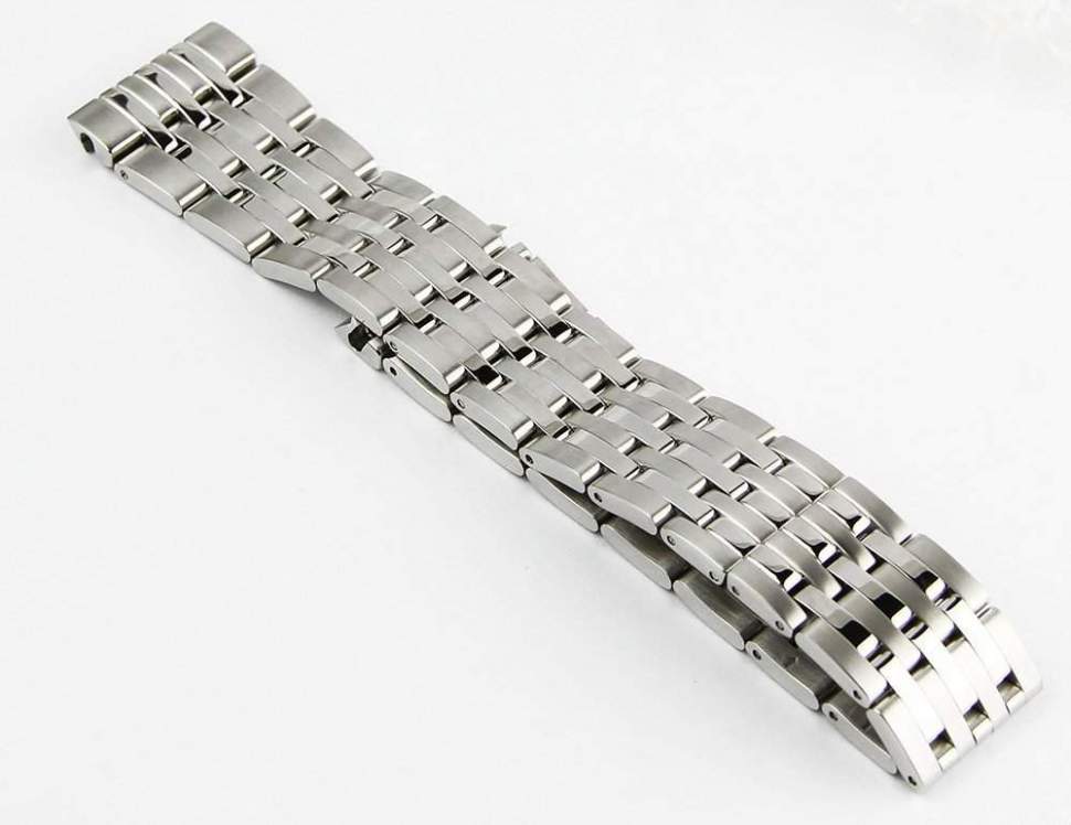 

Ремешок из двух частей мужской L'Duchen D 571 стальной, D 571