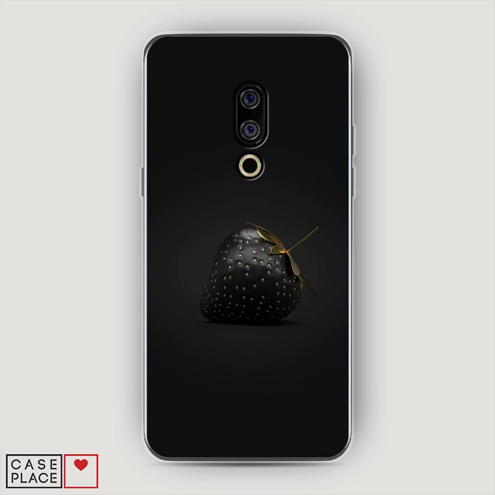 

Чехол Awog на Meizu 15 "Черная клубника", Золотистый;черный;серый, 72650-10