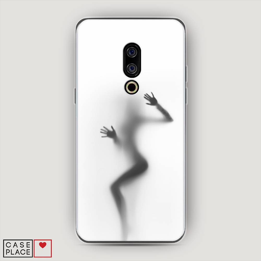фото Чехол awog "девушка в душе" для meizu 15