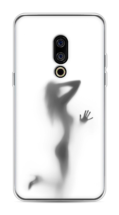 

Чехол Awog на Meizu 15 "Стекло в душе", Белый;серый;черный, 72650-7