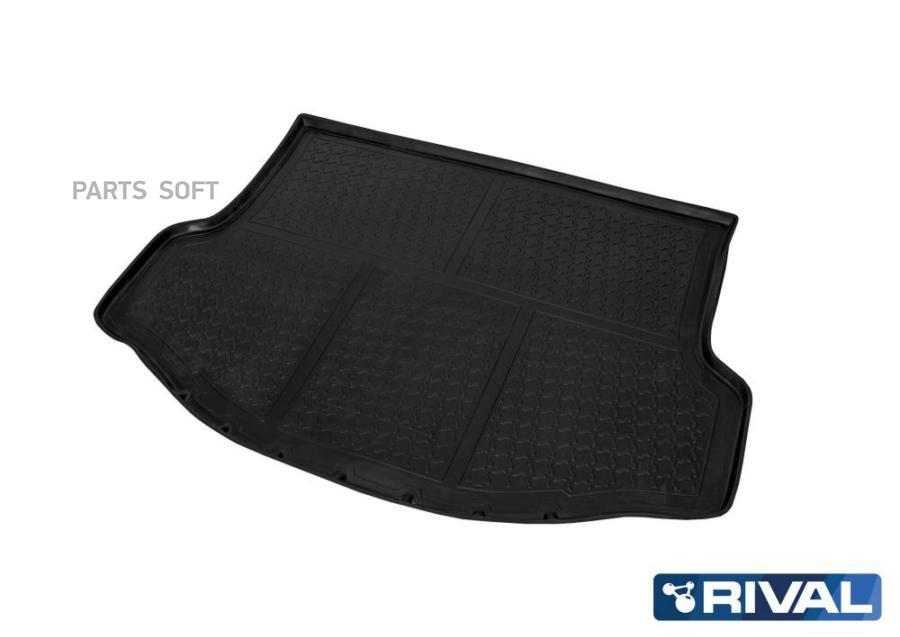 

Коврик Автомобильный В Багажник Toyota Rav 4 Ca40 (С Докаткой) 2012-2019, Полиуретан Rival