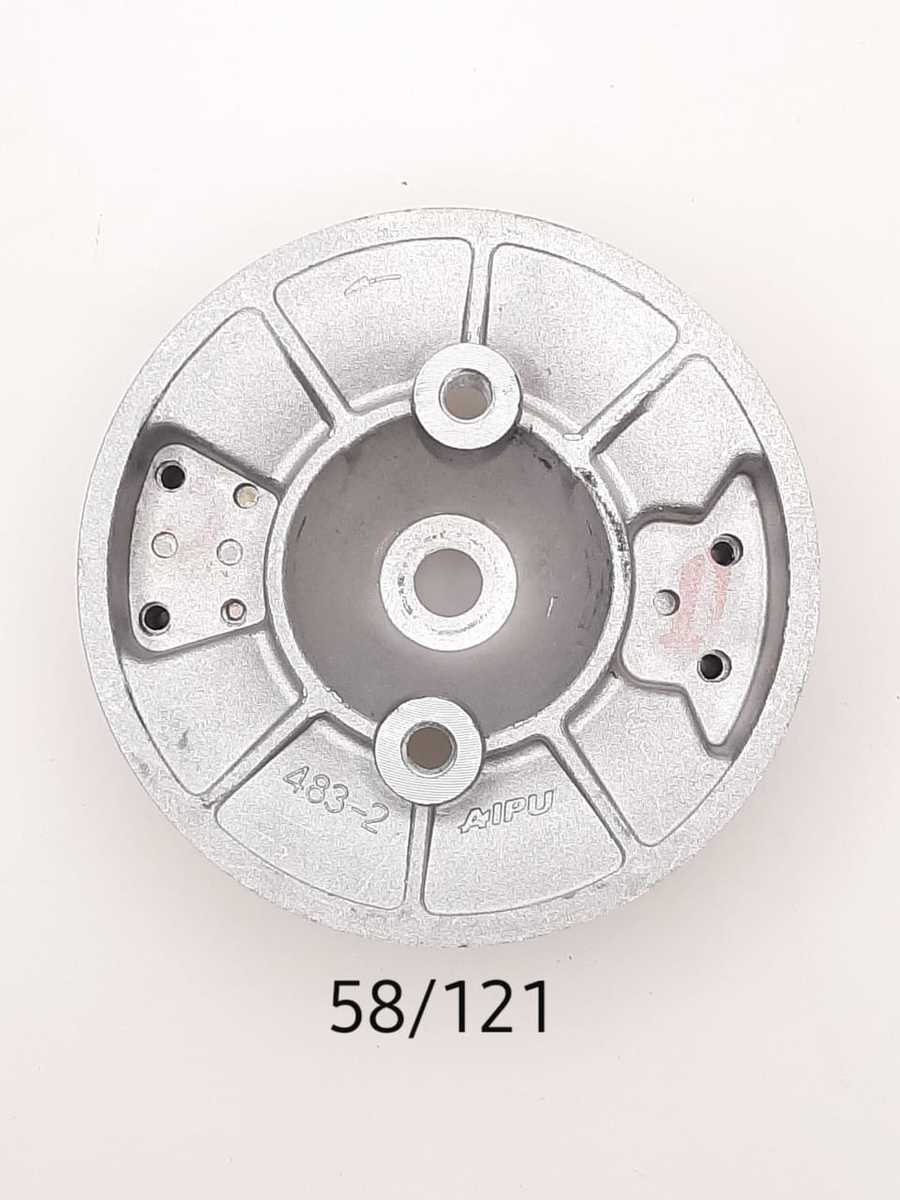 

Маховик для Huter TR-1300-1900(B8) TPW, GGT-1300-1900T/S, MP-25, арт. 61/58/121