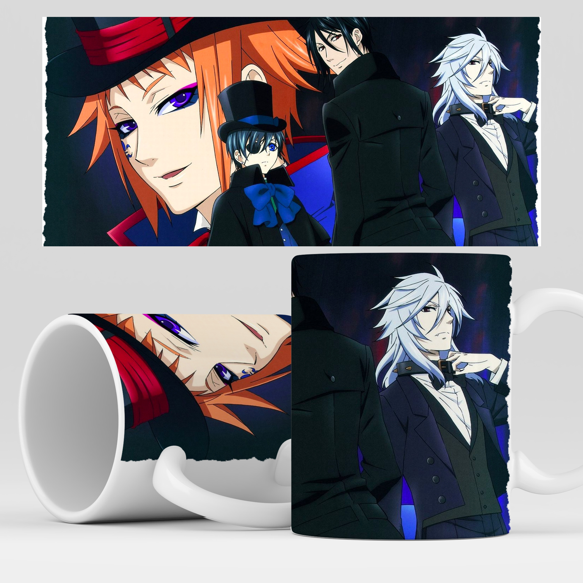 

Кружка RocketCup с принтом "Темный Двореций" аниме BlackButler, BlackButler04
