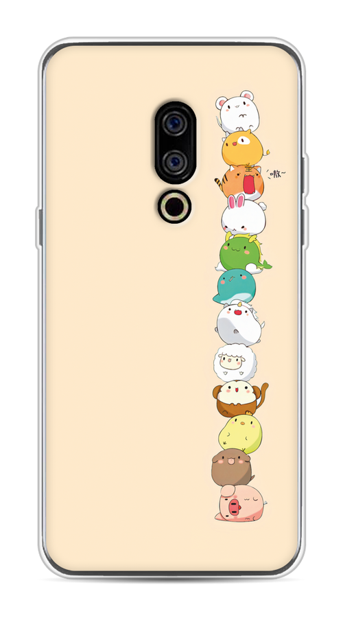 

Чехол Awog на Meizu 15 "Питомцы Чиби", Желтый, 72650-2