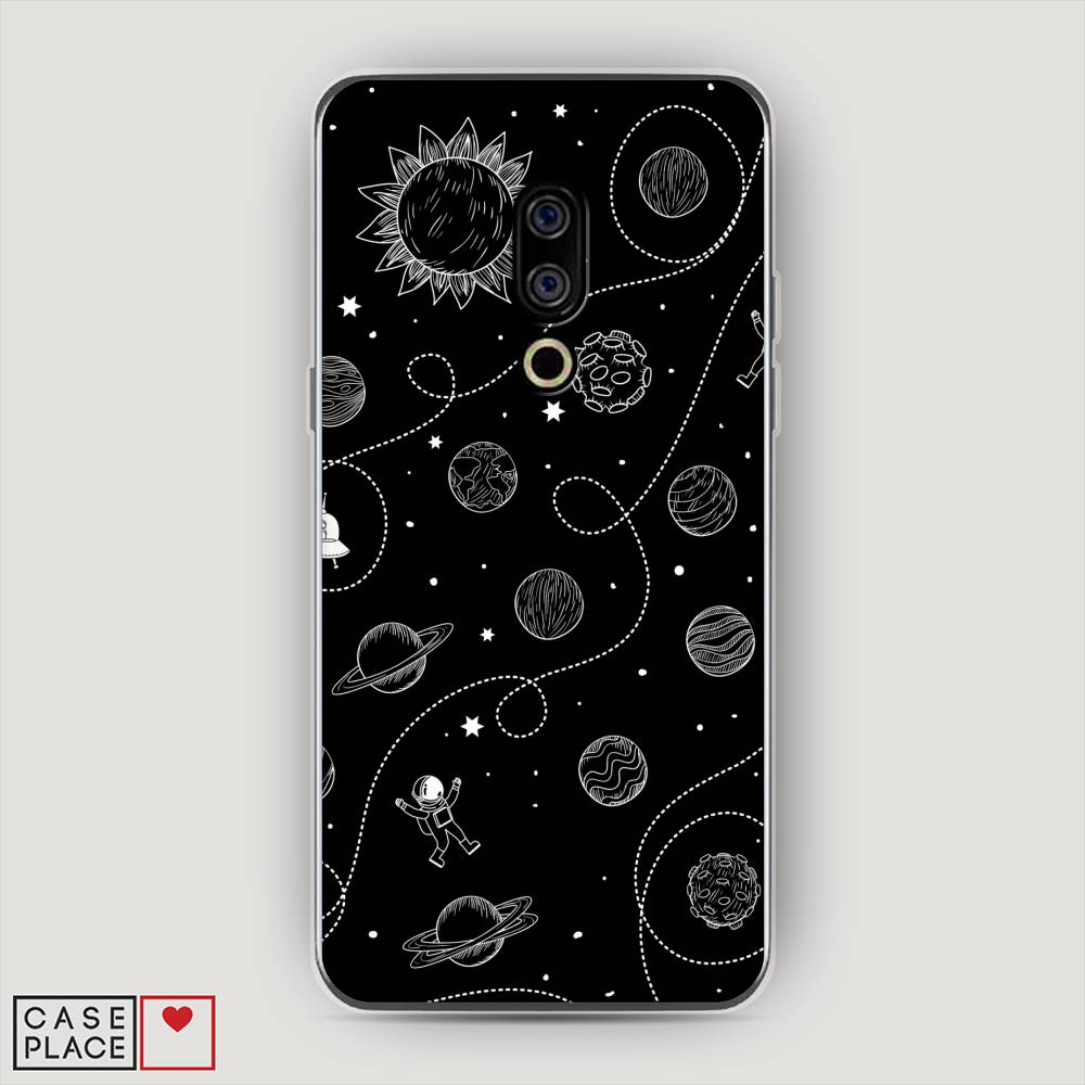 

Чехол Awog на Meizu 15 "В невесомости", Бежевый, 72650-4