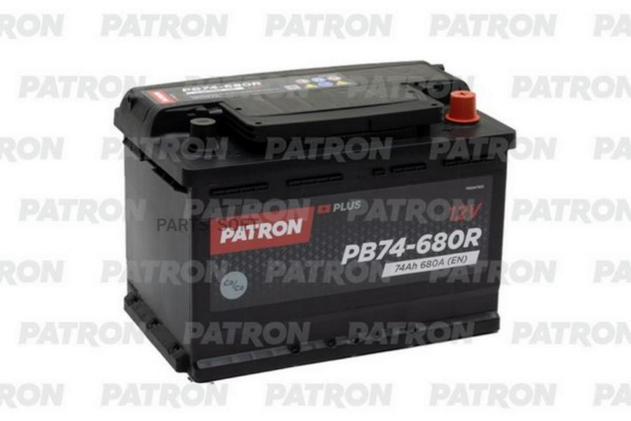 PATRON Аккумуляторная батарея 74Ah PATRON PB74-680R