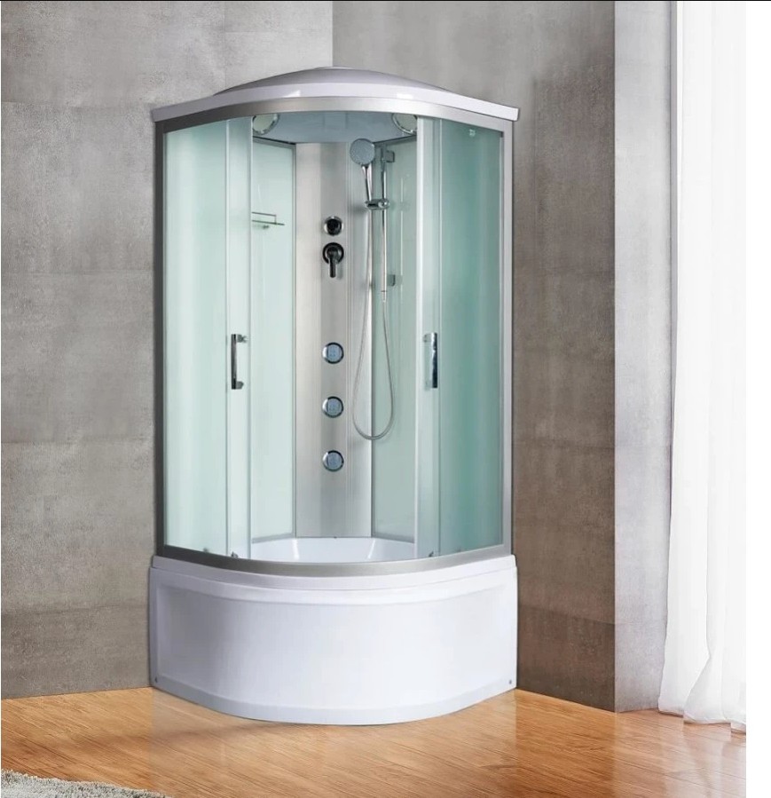 

Душевая кабина River DESNA XL 100/44 MT 100x100 стекла матовые, профиль хром матовый, DESNA XL 100/44 MT