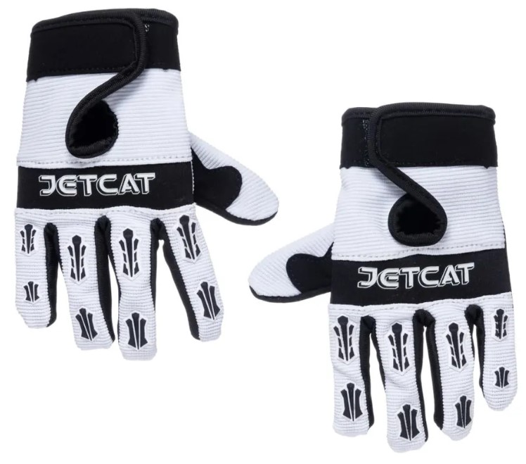 Перчатки велосипедные Jetcat с длинными пальцами Белый XXL - 8,8 см