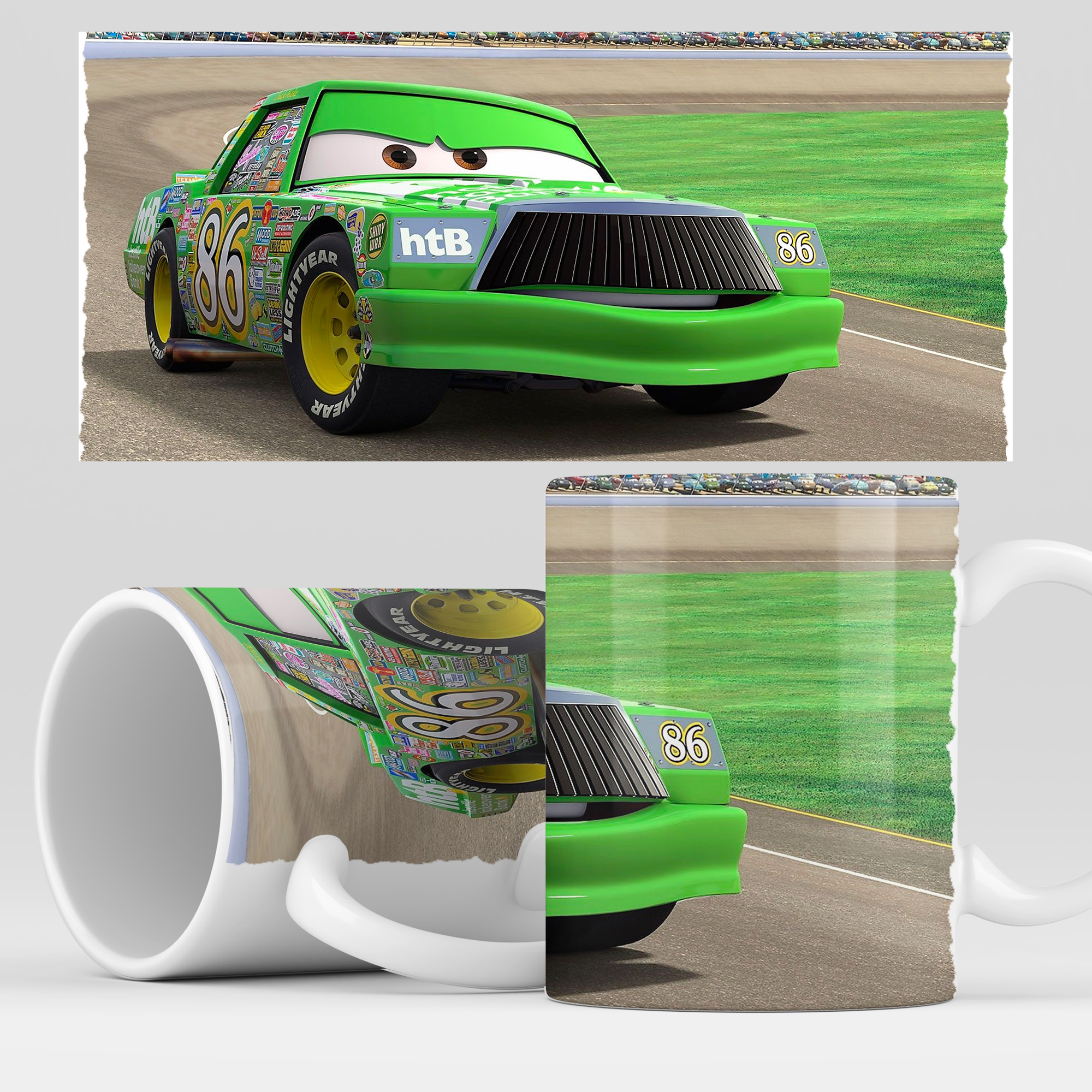 

Кружка RocketCup с принтом "Тачки" мультфильм Cars, Cars02