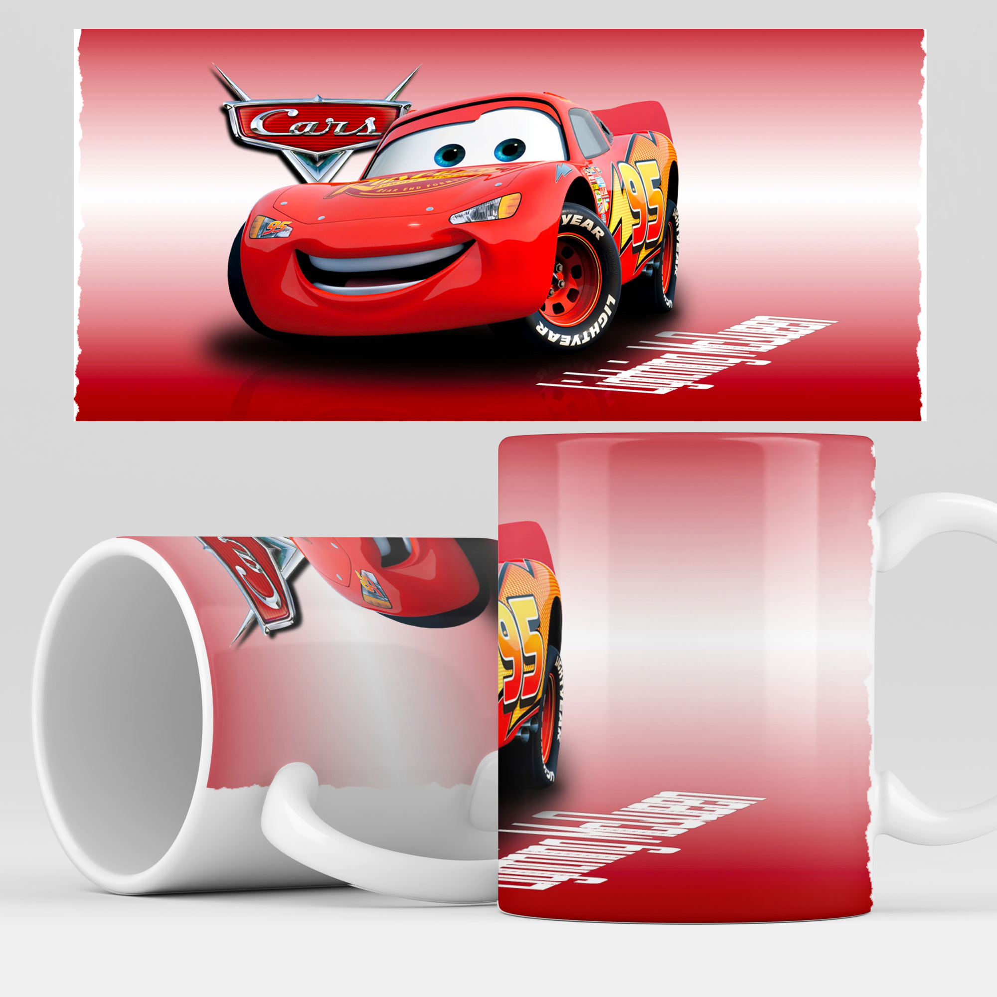 

Кружка RocketCup с принтом "Тачки" мультфильм Cars, Cars04
