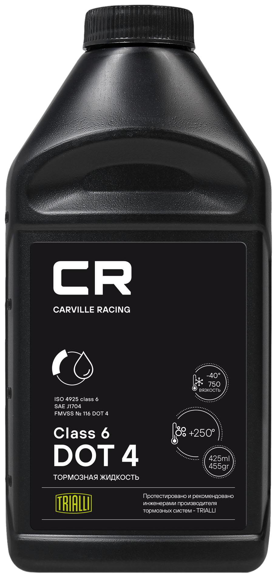 фото Тормозная жидкость carville racing dot 4 class 6, 425мл/455гр carville racing l6275508