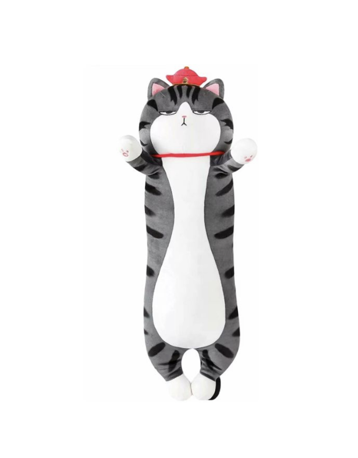 Мягкие игрушки litlestar Кот император 50 белый; красный; серый; черный мягкая игрушка sun toys кот император кот фэн шуй 40 см