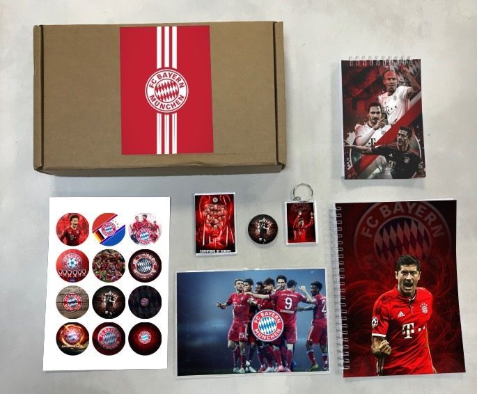 

Бокс с подарком Бавария, Bayern - 9, 57029067-1, 7 предметов
