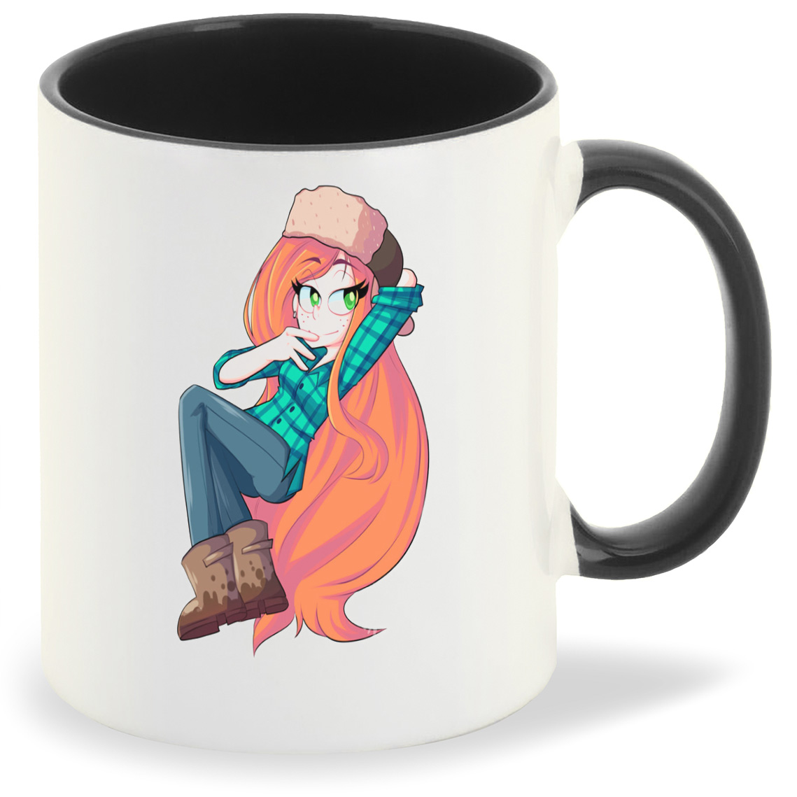 

Кружка CoolPodarok Мультфильмы Гравити Фолз Гиффани Gravity falls, Мультфильмы Гравити Фолз Гиффани Gravity falls (рыжая девочка в полусидящем положении)