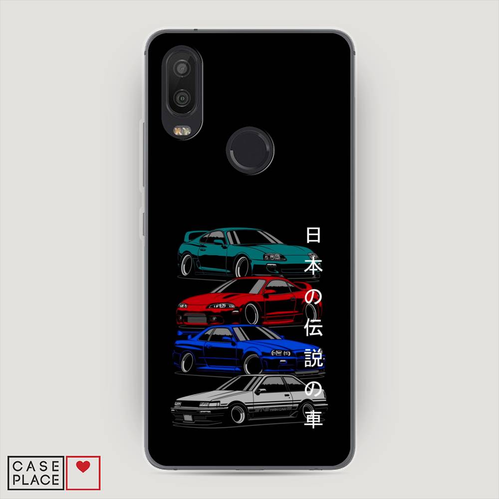 

Чехол Awog на BQ Aquarius X2 / BQ Аквариус X2 "JDM Legend cars", 200550-5