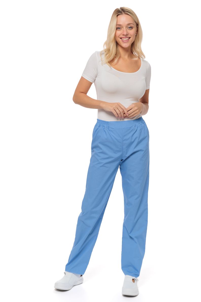 фото Брюки медицинские женские medicalwear склад 305 синие 38 ru