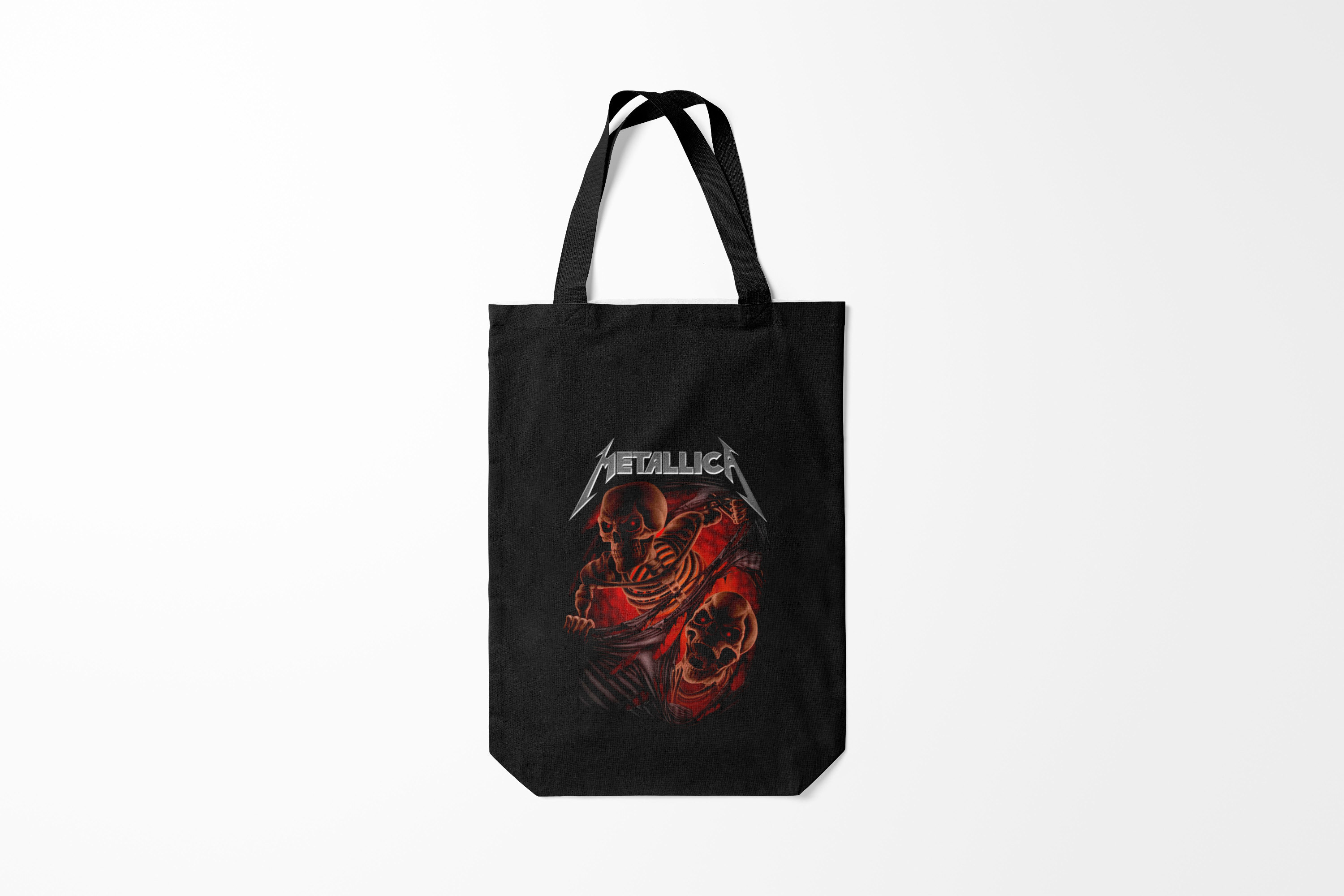 

Сумка шoппер унисекс Burnettie Metallica, черный, Metallica