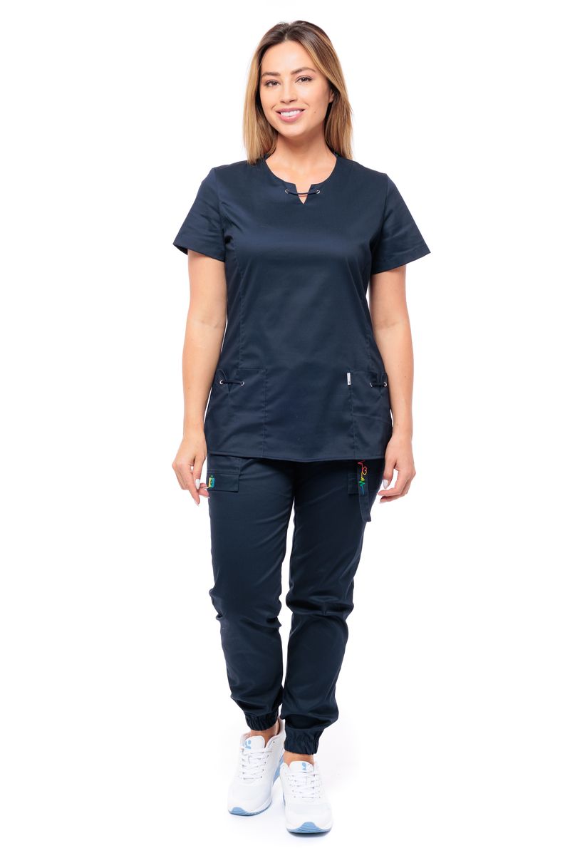 фото Костюм медицинский женский medicalwear ника 127 синий 44 ru