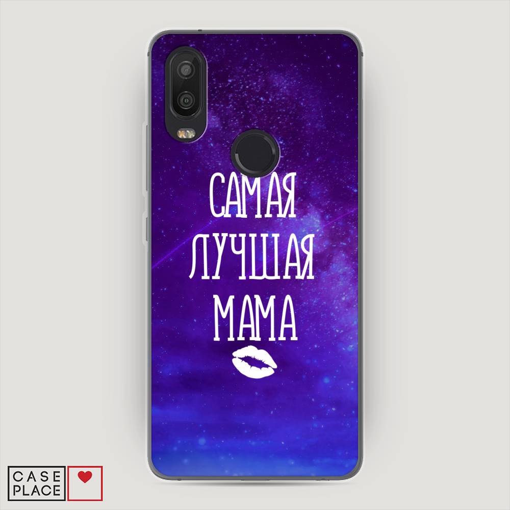 фото Чехол awog "лучшая мама" для bq aquarius x2