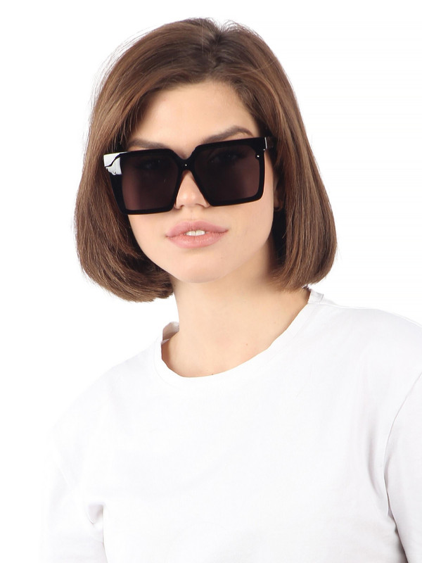 Солнцезащитные очки женские Pretty Mania DD105 черные